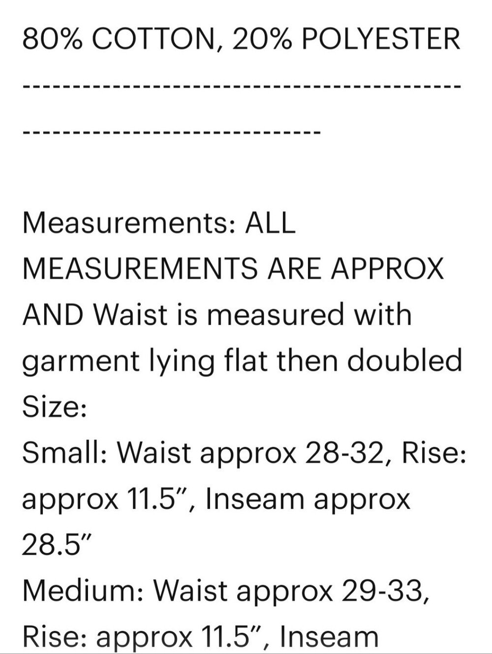 POL " Leslie " POL Roomy Fit Pants in Mixed Fabrics Detail - Picture 5 of 5